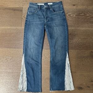 Pilcro Sequin Side Panel Bootcut Jeans Size 27 Anthropologie